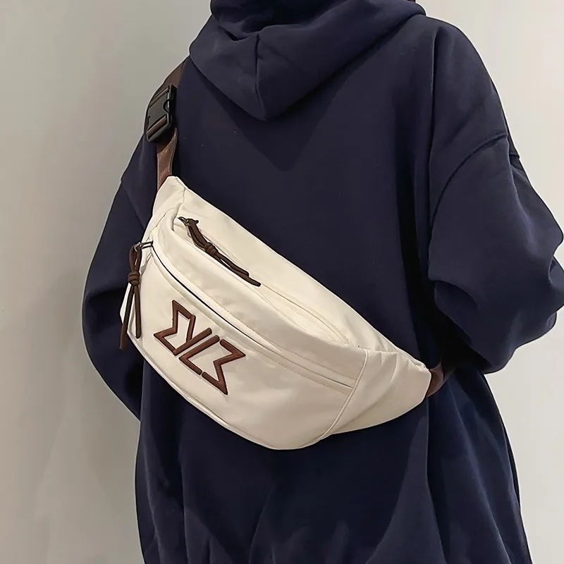 Casual Crossbody Bag Unisex Waist Bag Small Shoulder Bag Sporty Men's Bag Trendy Streetwear Nylon Fabric Geometric Pattern
Casual Crossbody Bag Unisex Waist Bag Small Shoulder Bag Sporty Men's Bag Trendy Streetwear Nylon Fabric Geometric Pattern