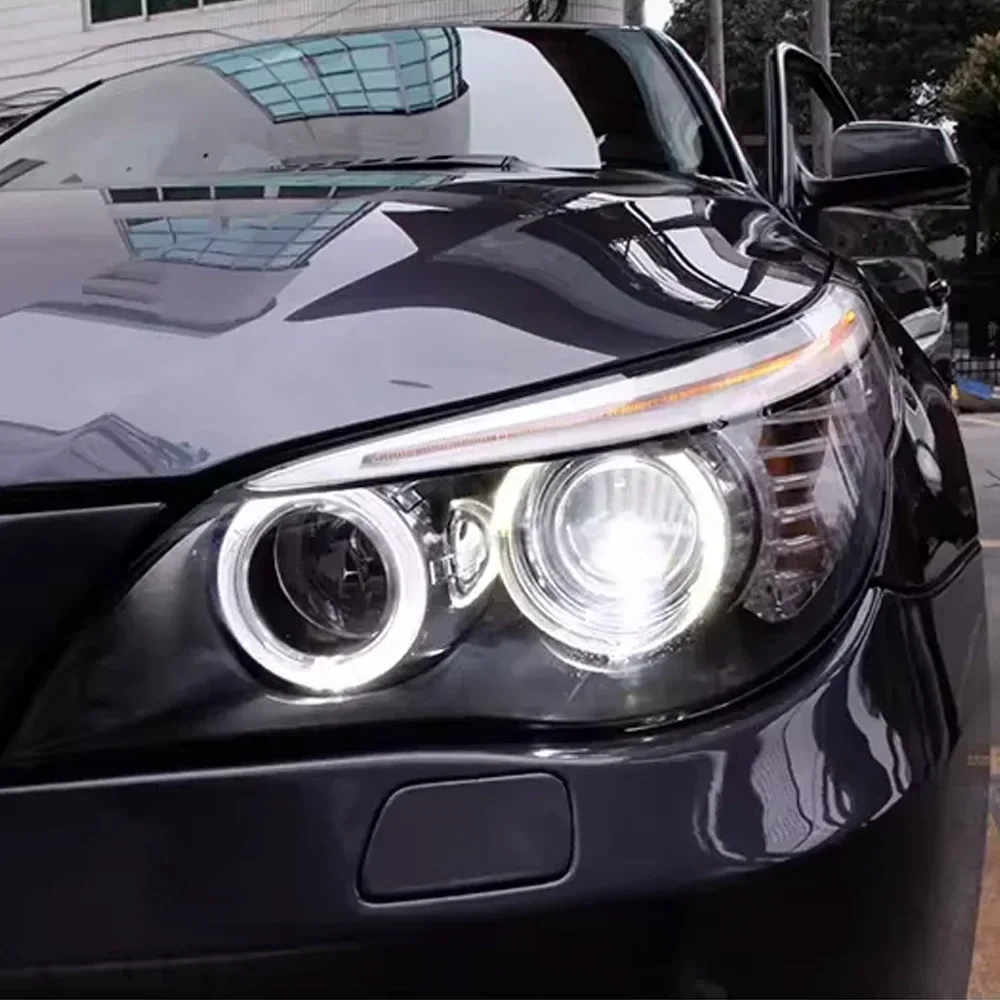 Для BMW 5 серии E60 520 523 525 2003-2010, обновленная сборка автомобильных фар, высококачественные автомобильные светодиодные линзы проектора, аксессуары для инструментов
Для BMW 5 серии E60 520 523 525 2003-2010, обновленная сборка автомобильных фар, высококачественные автомобильные светодиодные линзы проектора, аксессуары для инструментов