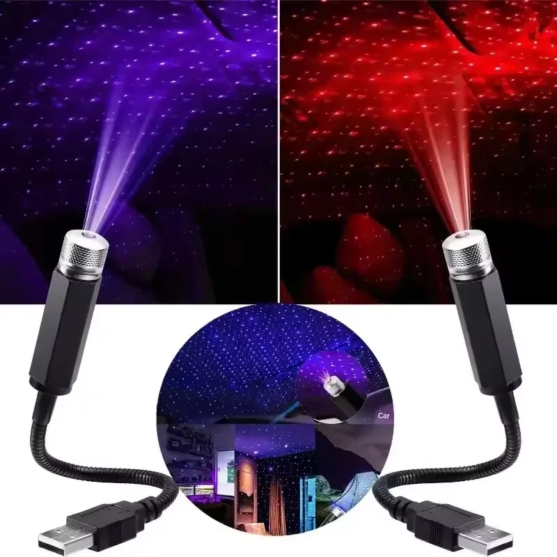 Romantic LED Night Light on The Top of The Car Adjustable USB Decoration Light for Interior Decoration Starry Small Night Light
Romantic LED Night Light on The Top of The Car Adjustable USB Decoration Light for Interior Decoration Starry Small Night Light