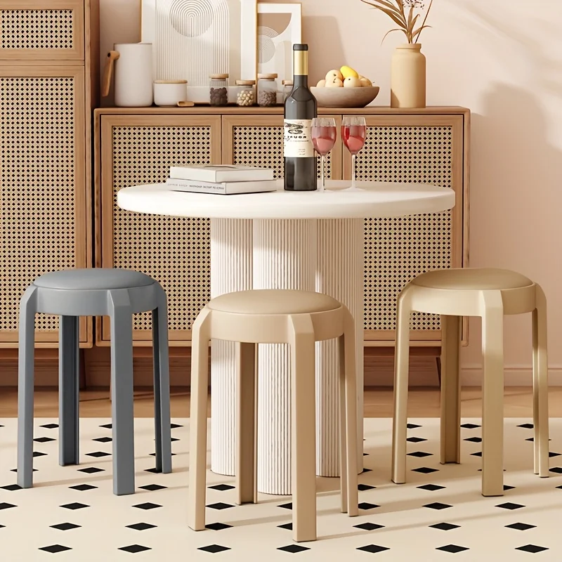Stackable and Convenient Storage Dining Chair for Home Use, High Stool Restaurant Chairs Made of Plastic Suitable for Multiple Scenes, Reasonable Height 18.5inch Sitting Height, Comfortable Seating
Stackable and Convenient Storage Dining Chair for Home Use, High Stool Restaurant Chairs Made of Plastic Suitable for Multiple Scenes, Reasonable Height 18.5inch Sitting Height, Comfortable Seating