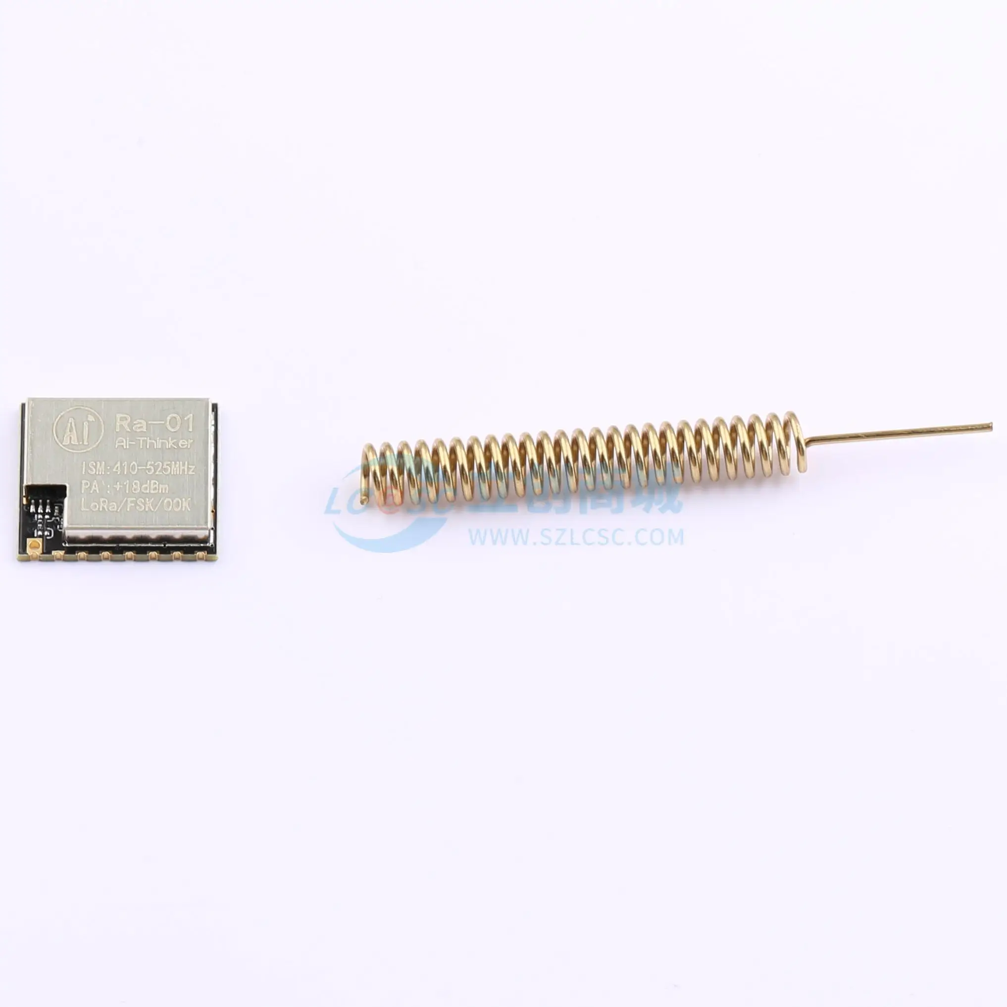 2pcs Ra-01 SMD-16P 18dBm SPI LoRa Wireless RF Transceiver Module
2pcs Ra-01 SMD-16P 18dBm SPI LoRa Wireless RF Transceiver Module