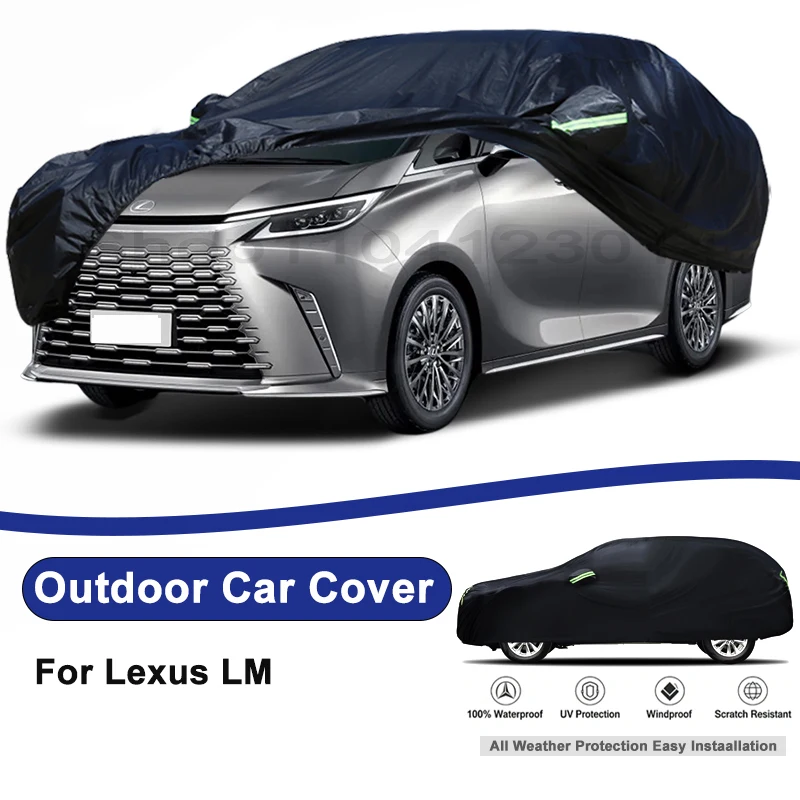 Outdoor Full Car Cover For Lexus LM with Reflective Strips Waterproof Snowproof Dustproof UV Protection Auto Accessories
Outdoor Full Car Cover For Lexus LM with Reflective Strips Waterproof Snowproof Dustproof UV Protection Auto Accessories
