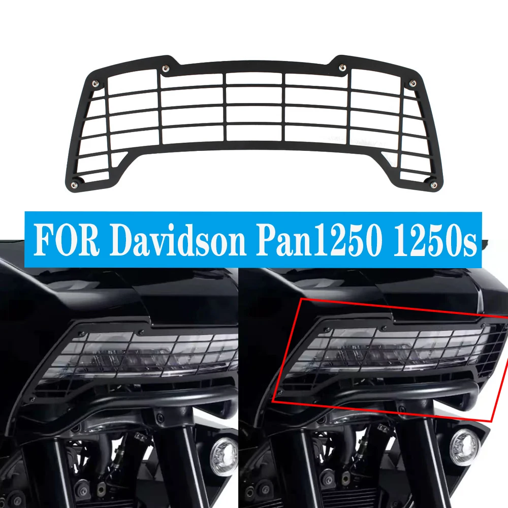 Motorcycle Black Aluminum Headlight Guard Grill Cover Fairing For Harley Pan America RA1250 1250S 2021-2026
Motorcycle Black Aluminum Headlight Guard Grill Cover Fairing For Harley Pan America RA1250 1250S 2021-2026