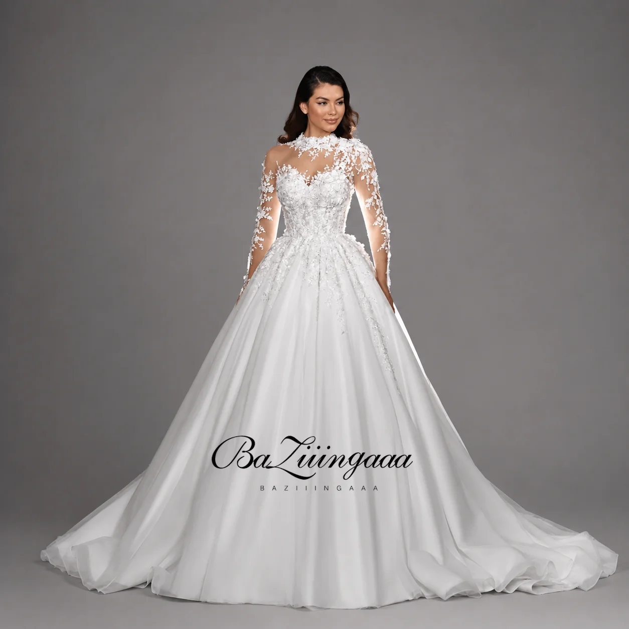 Luxury Wedding Dresses Lace Pearl Ball Gown Back Zipper Design Court Train Floor-Length Bride Church Wedding Dress
Luxury Wedding Dresses Lace Pearl Ball Gown Back Zipper Design Court Train Floor-Length Bride Church Wedding Dress