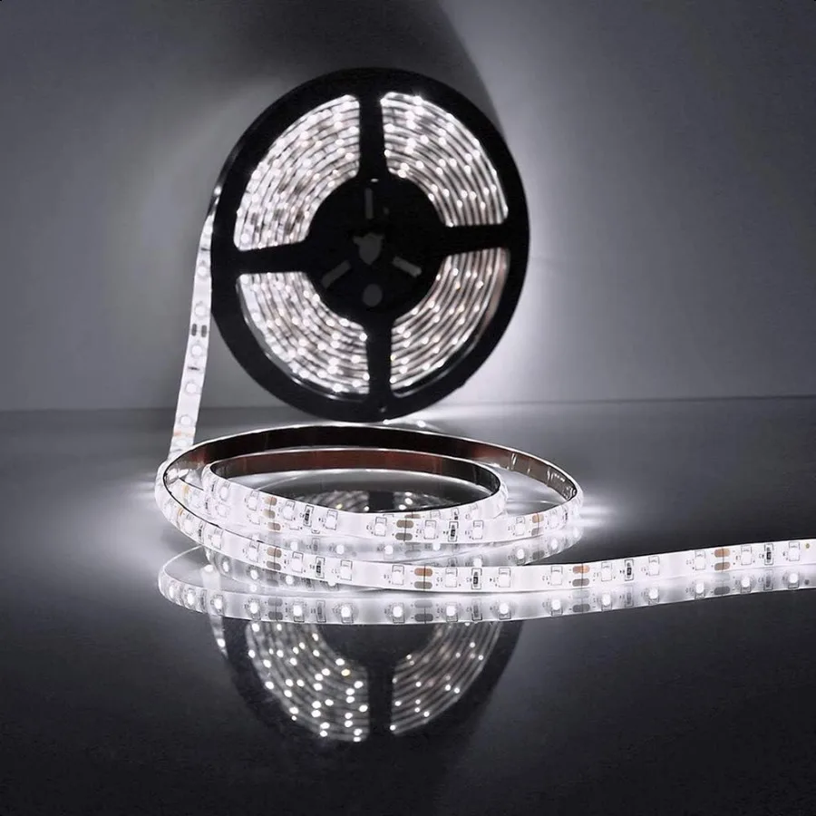 12V LED Strip Light Daylight White16.4ft Waterproof Flexible Rope Light 300LEDs SMD5050 Tape Ribbon Light for Home Party Bedroo
12V LED Strip Light Daylight White16.4ft Waterproof Flexible Rope Light 300LEDs SMD5050 Tape Ribbon Light for Home Party Bedroo