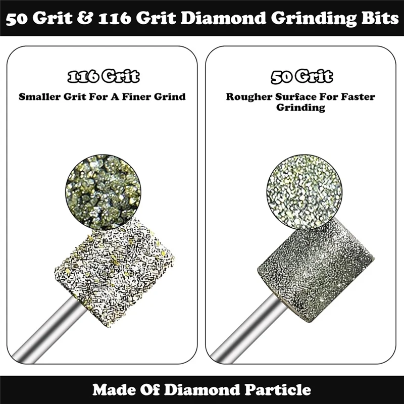 A02F-48Pcs Diamond Drill Grinding Bit Compatible Polishing Kits Glass Drill Bit 1/8" Accessories Forwood Glass Ceramics
A02F-48Pcs Diamond Drill Grinding Bit Compatible Polishing Kits Glass Drill Bit 1/8" Accessories Forwood Glass Ceramics