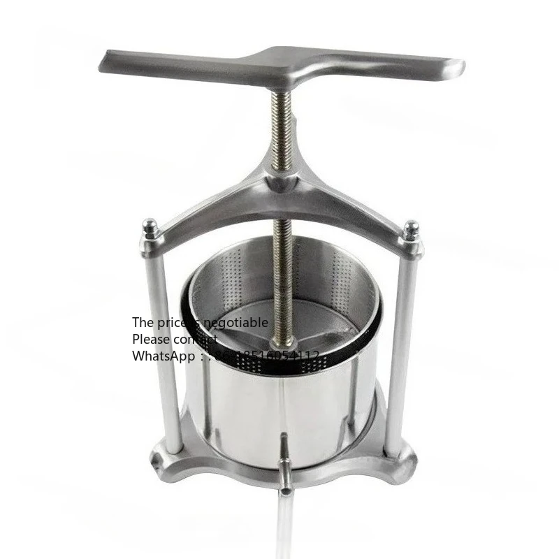 Ручной пресс для вина, 6 л, алюминиевая рама, 304, бочонок из нержавеющей стали, пресс для сыра, овощей, экструзии остатков на начинки
Ручной пресс для вина, 6 л, алюминиевая рама, 304, бочонок из нержавеющей стали, пресс для сыра, овощей, экструзии остатков на начинки