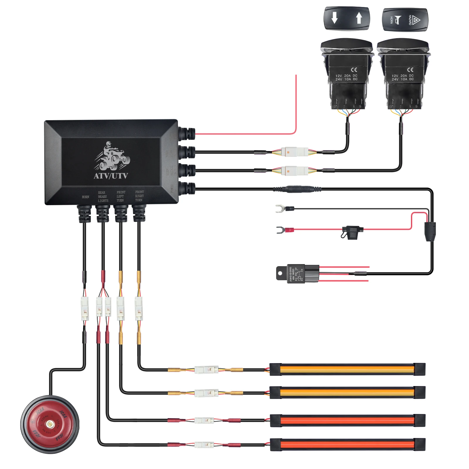 cars all terrain vehicles voiture 12v kids safety Rocker Switch Road Universal Horn turn signal kit atv/utv parts & accessories
cars all terrain vehicles voiture 12v kids safety Rocker Switch Road Universal Horn turn signal kit atv/utv parts & accessories
