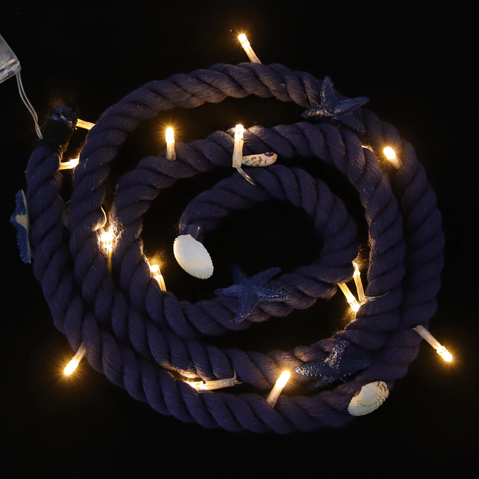 Decorative Shell Star LED Lights Cotton Rope String Blue Bedroom Living Room Balcony Operated LED Lighting
Decorative Shell Star LED Lights Cotton Rope String Blue Bedroom Living Room Balcony Operated LED Lighting