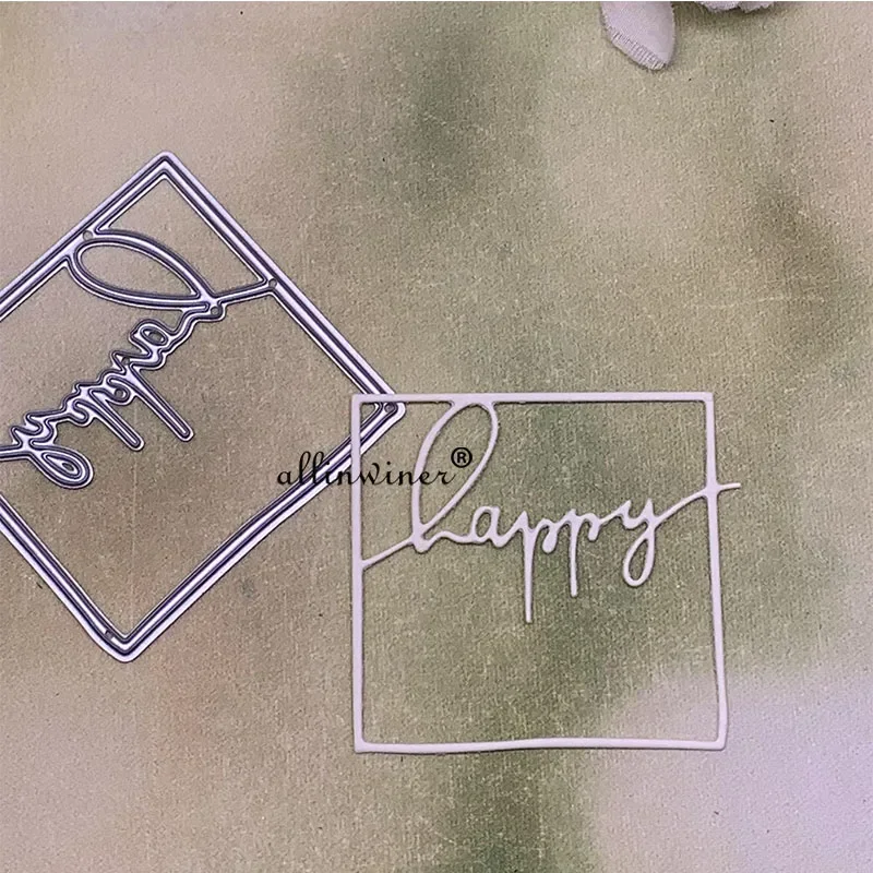 Металлические вырубные формы-трафареты «Счастливое письмо» для скрапбукинга, альбомов, бумажных открыток и тиснения
Металлические вырубные формы-трафареты «Счастливое письмо» для скрапбукинга, альбомов, бумажных открыток и тиснения