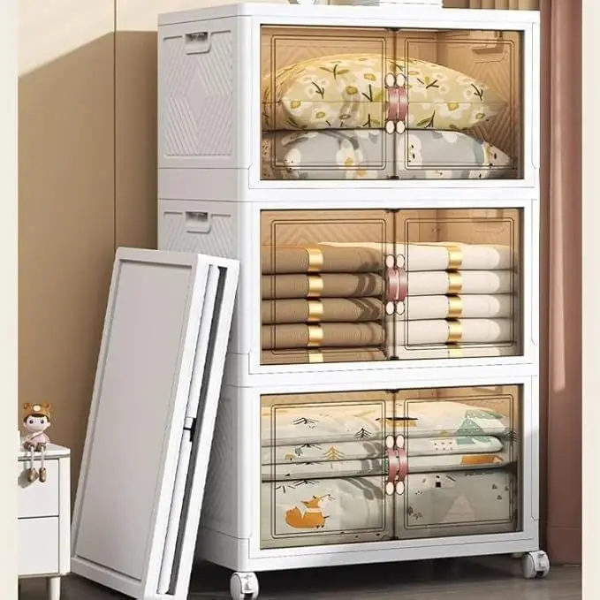 Narrow Gap Multi-Tier Folding Storage Cabinet for Clothes Toys and Household Items for Living Room Bedroom Childrens Room
Narrow Gap Multi-Tier Folding Storage Cabinet for Clothes Toys and Household Items for Living Room Bedroom Childrens Room