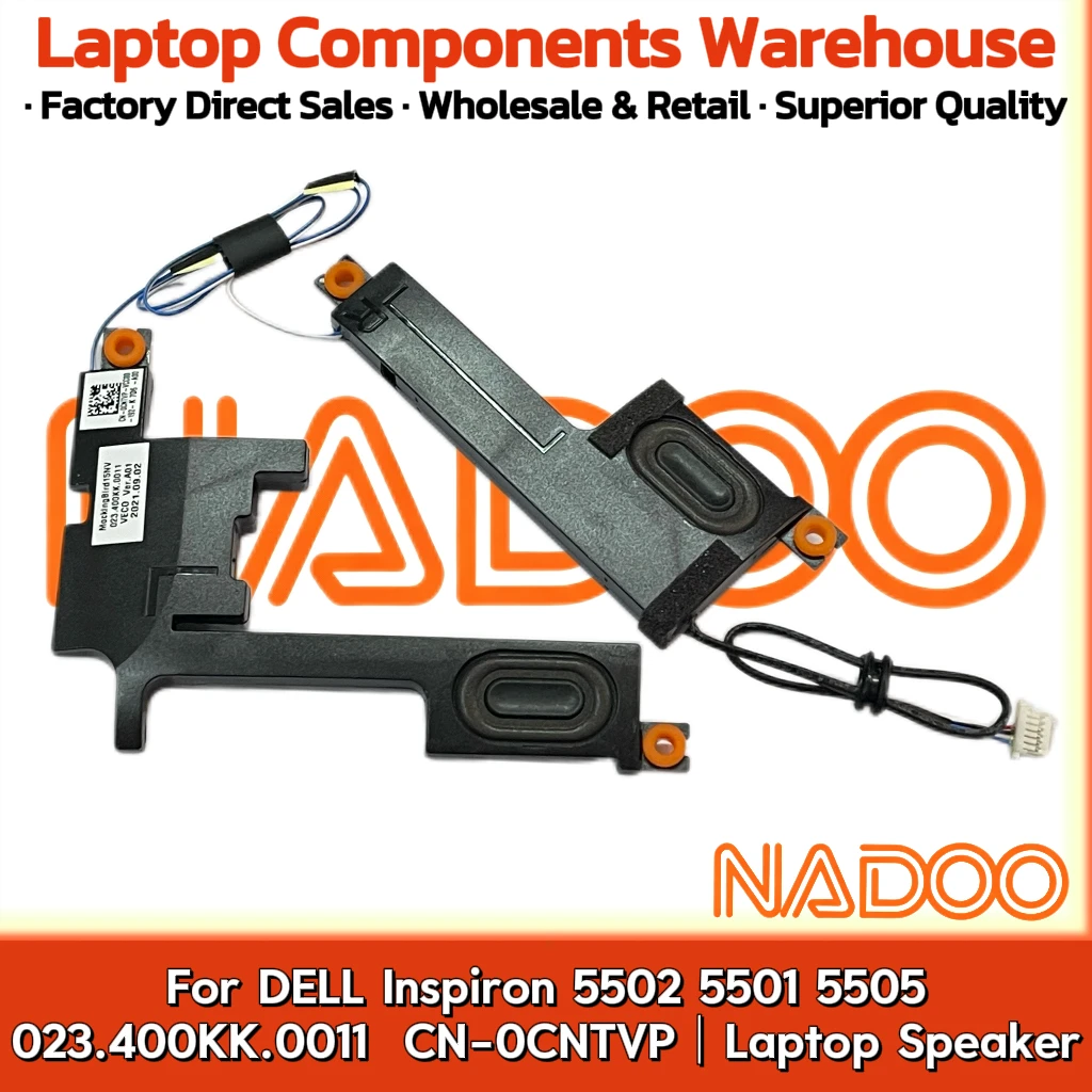 New Original Laptop Notebook Audio Speaker For DELL Inspiron 5502 5501 5505 023.400KK.0011 CN-0CNTVP Built in horn audio
New Original Laptop Notebook Audio Speaker For DELL Inspiron 5502 5501 5505 023.400KK.0011 CN-0CNTVP Built in horn audio