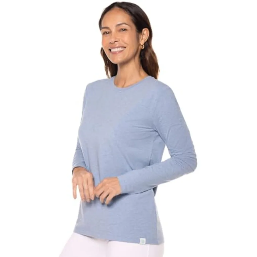 Women's Long Sleeve T-Shirt - UPF 50+ Sun Protection - Morada
Women's Long Sleeve T-Shirt - UPF 50+ Sun Protection - Morada