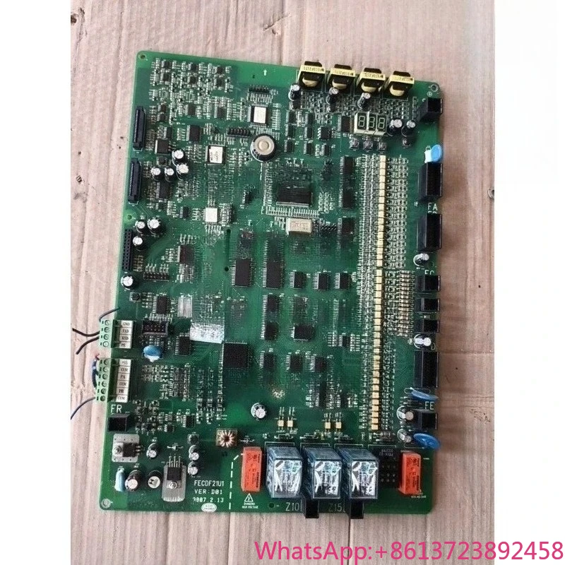 Elevator Main Board FECDF21U1, VER: D01 Asynchronous, Second-hand Disassembly Parts, Normal Function