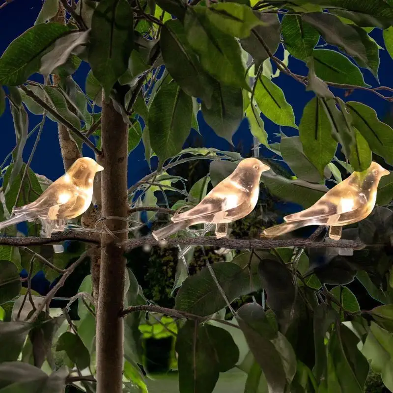 HOT!Solar Outdoor Waterproof Bird String Lights Auto On/Off Decorative LED Lamps for Garden Yard Patio Home Villa Decor
HOT!Solar Outdoor Waterproof Bird String Lights Auto On/Off Decorative LED Lamps for Garden Yard Patio Home Villa Decor