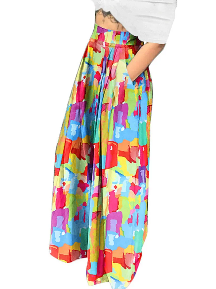 Sexy Print Loose Pants Wide Leg High Waist Trousers With Pockets Night Club Outfits For Women Party Evening Clubwear Long Pants
Sexy Print Loose Pants Wide Leg High Waist Trousers With Pockets Night Club Outfits For Women Party Evening Clubwear Long Pants