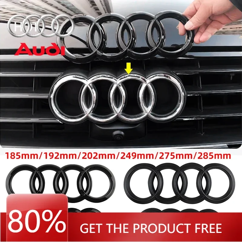 2026 Hot Interior Stickers 4 Ring ABS Black Car Hood Front Bonnet Grill Rear Trunk Emblem Logo Badge Sticker Decal For Audi A3 A
2026 Hot Interior Stickers 4 Ring ABS Black Car Hood Front Bonnet Grill Rear Trunk Emblem Logo Badge Sticker Decal For Audi A3 A
