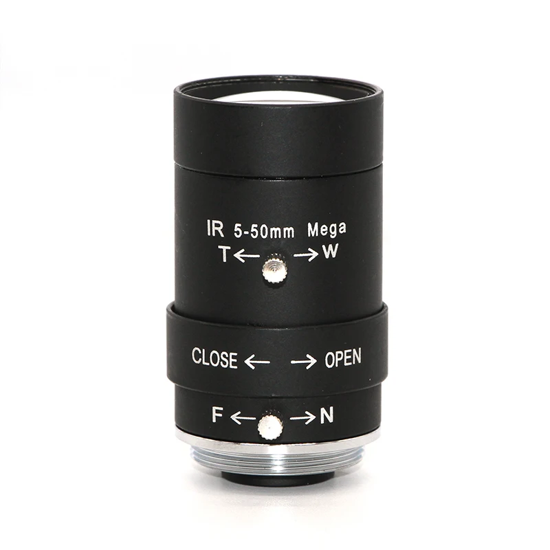 Industrial camera lens 3 million CS interface 5-50mm manual zoom 1/2.7 inch visual inspection camera
Industrial camera lens 3 million CS interface 5-50mm manual zoom 1/2.7 inch visual inspection camera