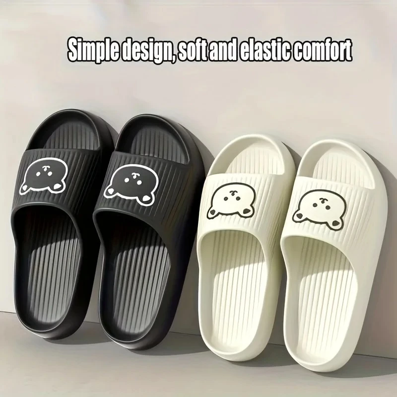 Слайды из ЭВА с милым медведем, мужские и женские летние тапочки для ванной комнаты, мягкая нескользящая пляжная обувь с облачной подошвой, сухая домашняя обувь для душа на открытом воздухе
Слайды из ЭВА с милым медведем, мужские и женские летние тапочки для ванной комнаты, мягкая нескользящая пляжная обувь с облачной подошвой, сухая домашняя обувь для душа на открытом воздухе