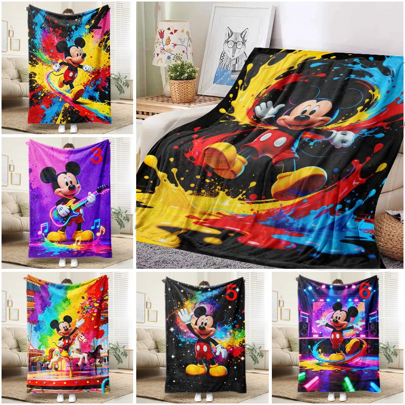 Disney Mickey Mouse Paint Splash Blanket Soft Flannel Throw Sofa Bed Cover for Kids Adults
Disney Mickey Mouse Paint Splash Blanket Soft Flannel Throw Sofa Bed Cover for Kids Adults