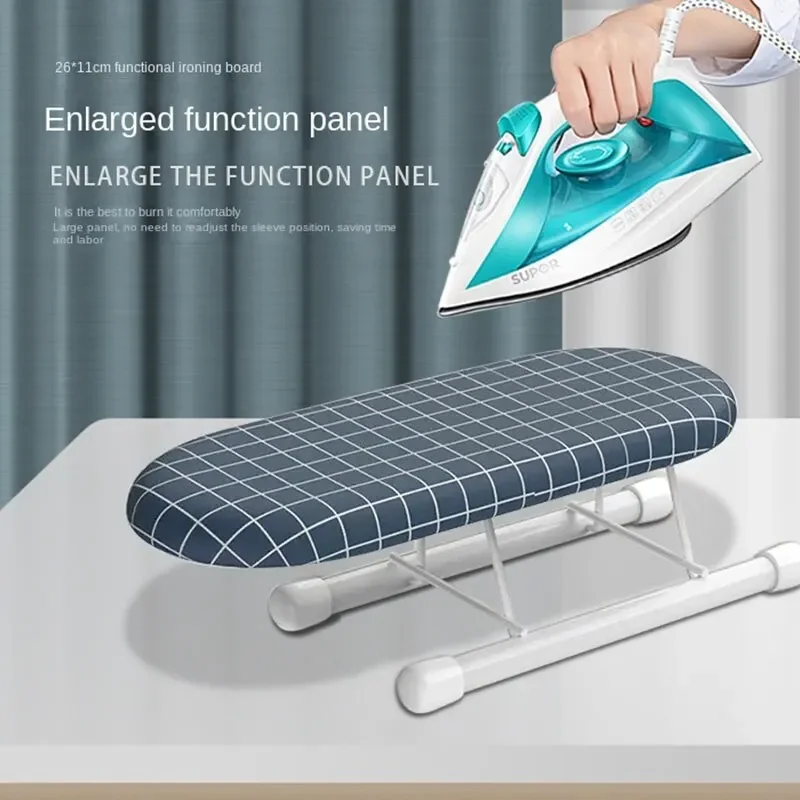 Portable Mini Ironing Board Rack for Clothes, Sleeves and Shirts - Small Size, Easy to Store and Carry
Portable Mini Ironing Board Rack for Clothes, Sleeves and Shirts - Small Size, Easy to Store and Carry