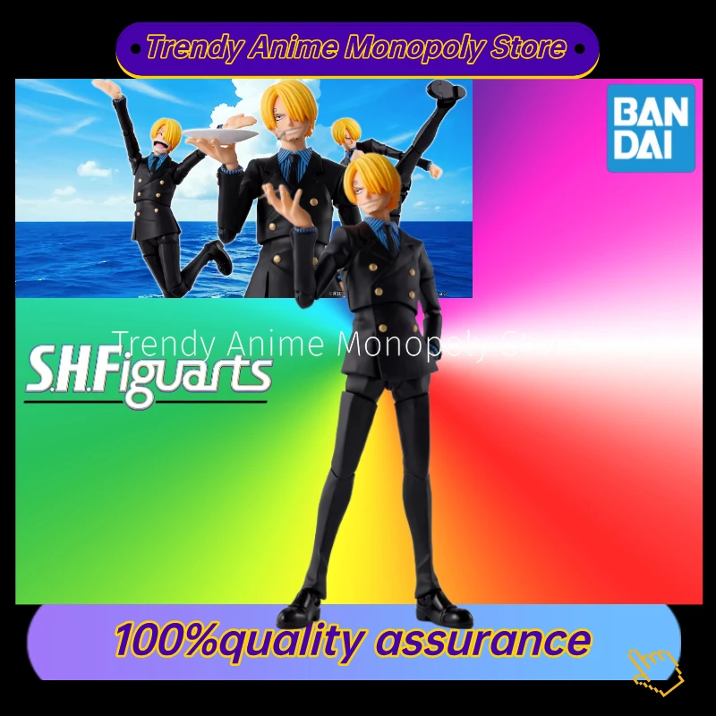 Оригинальная аниме-фигурка Bandai One Piece S.H.Figuarts SANJI -ROMANCE DAWN-Action, игрушка-модель, подарок для детей
Оригинальная аниме-фигурка Bandai One Piece S.H.Figuarts SANJI -ROMANCE DAWN-Action, игрушка-модель, подарок для детей