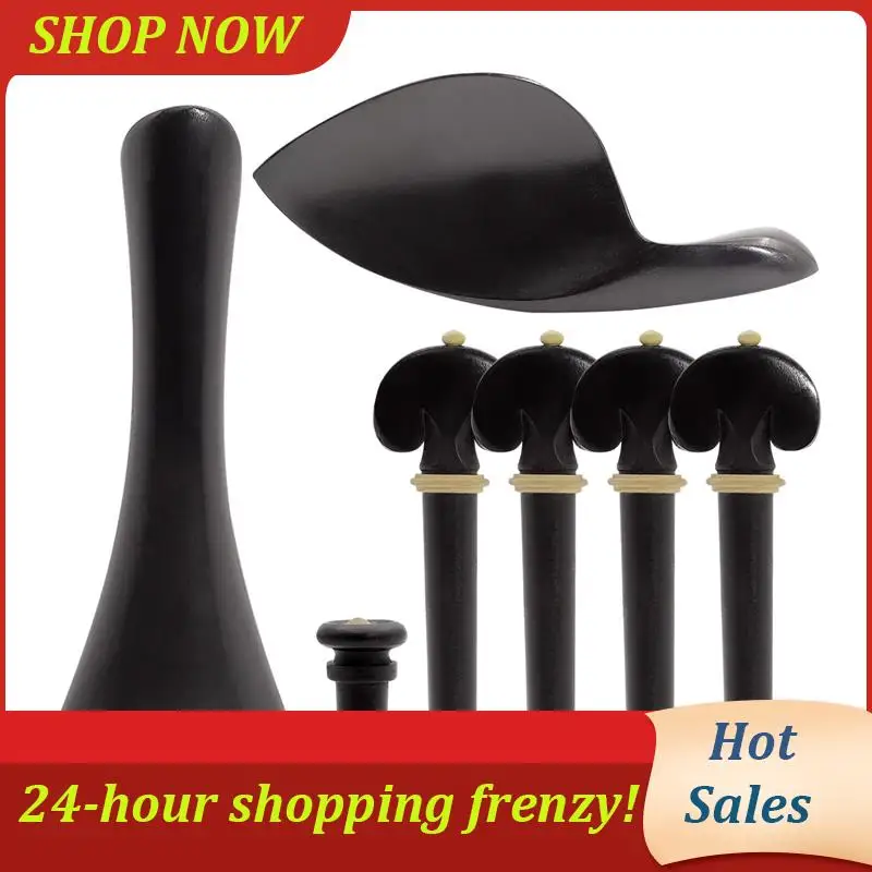 4/4 Violin Accessories Four-Piece Set Of Tailpiece Tailpiece Chin Rest Tailnail String Instrument Accessories
4/4 Violin Accessories Four-Piece Set Of Tailpiece Tailpiece Chin Rest Tailnail String Instrument Accessories