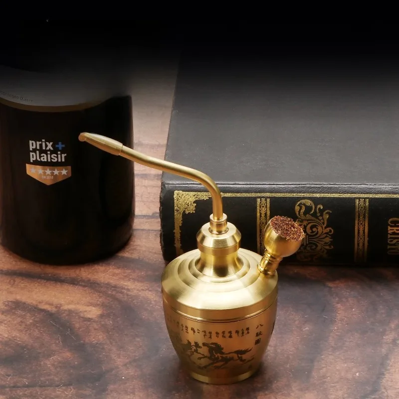 Internet Celebrity 2026 New Hookah Brass Four-purpose Portable Hookah Filter Water Pipe, Personalized Retro Gift for Men
Internet Celebrity 2026 New Hookah Brass Four-purpose Portable Hookah Filter Water Pipe, Personalized Retro Gift for Men