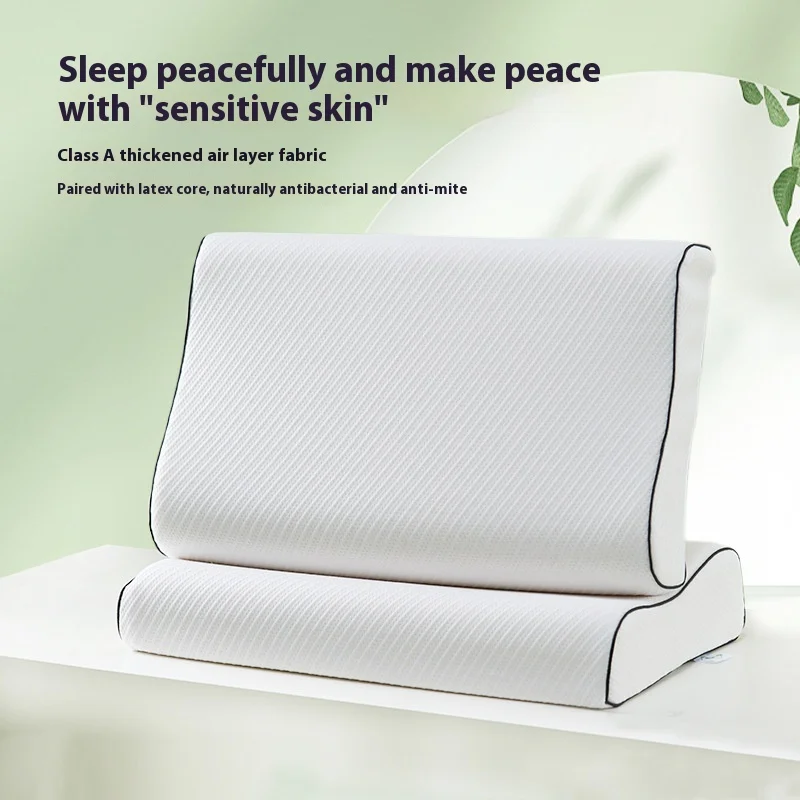 New Genuine Thai Latex Pillow Antimicrobial Hypoallergenic Orthopedic Neck Support Natural Rubber Pillow For Dorm Home
New Genuine Thai Latex Pillow Antimicrobial Hypoallergenic Orthopedic Neck Support Natural Rubber Pillow For Dorm Home