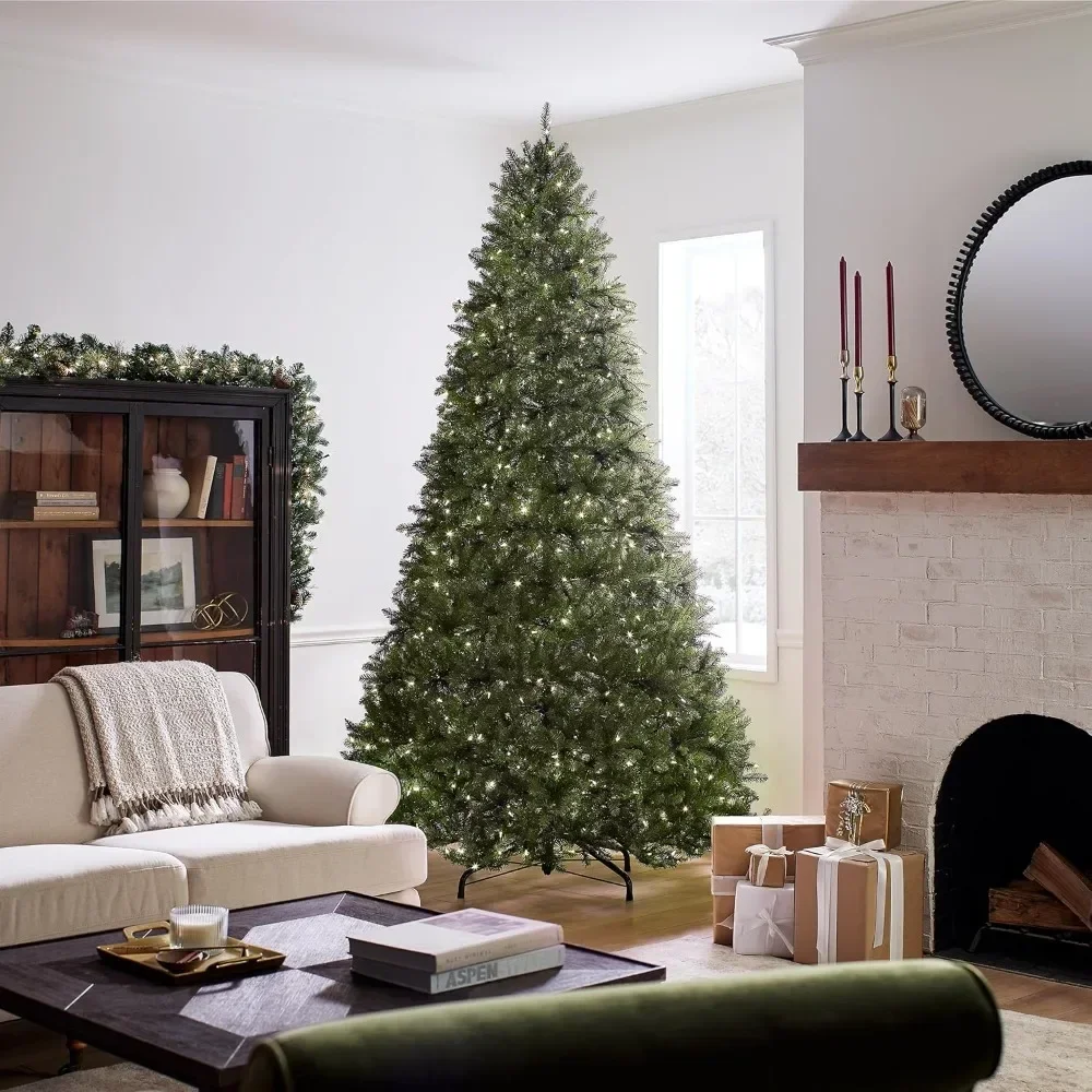 Pre-Lit Artificial Full Christmas Tree, Green, Dunhill Fir, Dual Color LED Lights, Includes Stand, 9 Feet, Christmas Trees
Pre-Lit Artificial Full Christmas Tree, Green, Dunhill Fir, Dual Color LED Lights, Includes Stand, 9 Feet, Christmas Trees