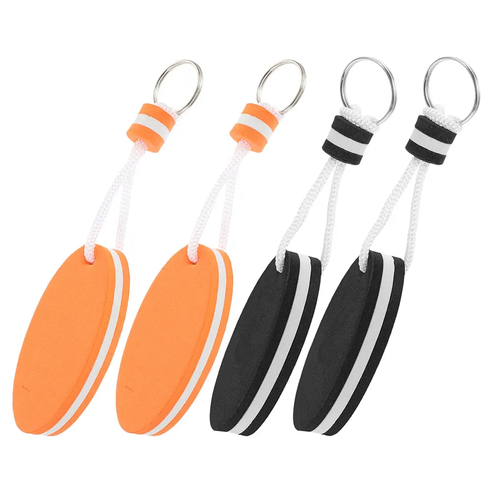4pcs EVA Keychain Oval Floating Key Ring Oval Foam Key Ring Bag Charm Black Safety Chain Water Sports Surfing Pool
4pcs EVA Keychain Oval Floating Key Ring Oval Foam Key Ring Bag Charm Black Safety Chain Water Sports Surfing Pool