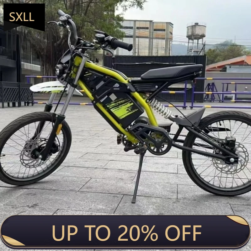 Электрический внедорожный велосипед SXLL EX1 48В 28Ач, базовая версия для горного велоспорта
Электрический внедорожный велосипед SXLL EX1 48В 28Ач, базовая версия для горного велоспорта