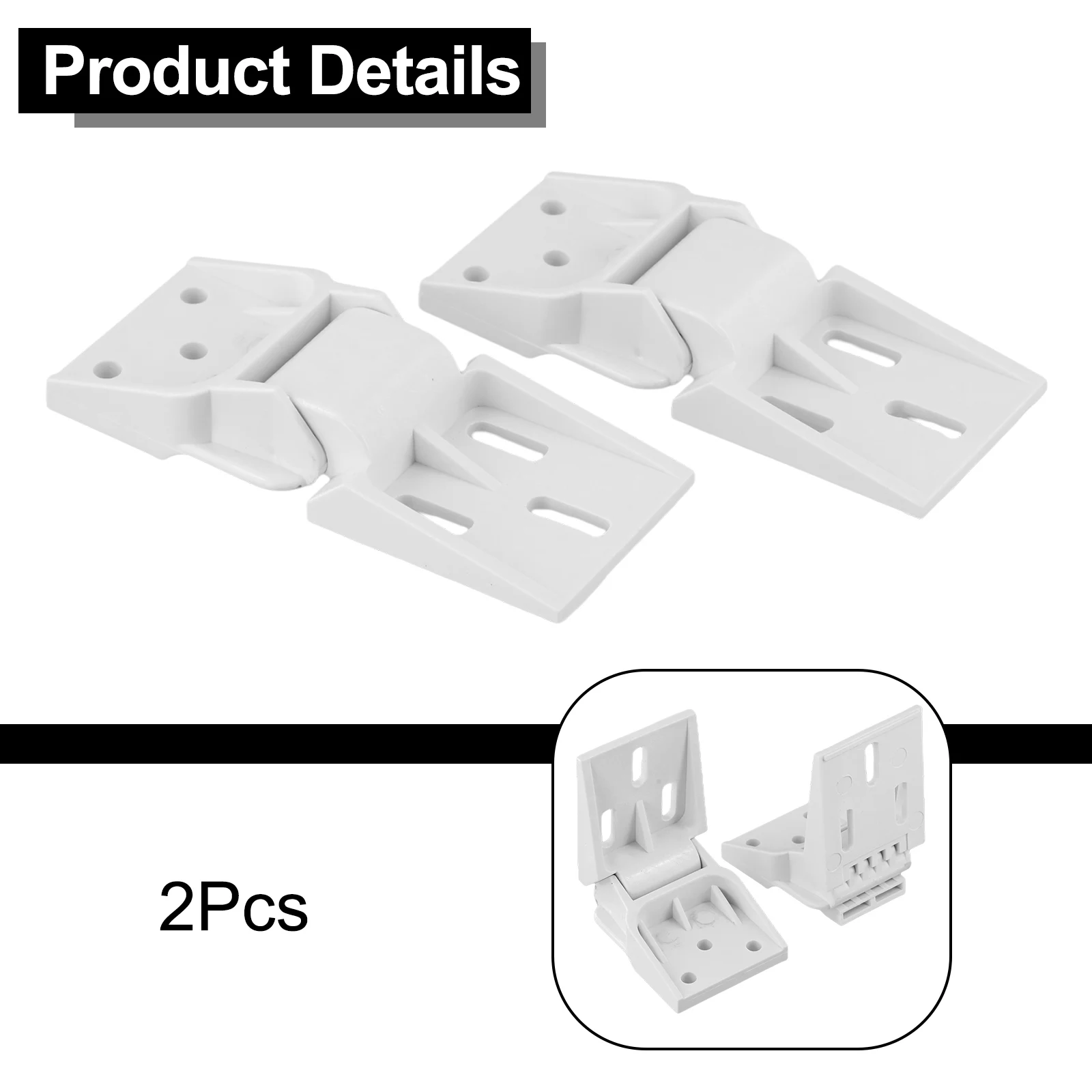 Replacement Plastic Hinges for Haier Freezers 2 Pack with 3 Holes for Effortless Installation and Smooth Operation
Replacement Plastic Hinges for Haier Freezers 2 Pack with 3 Holes for Effortless Installation and Smooth Operation