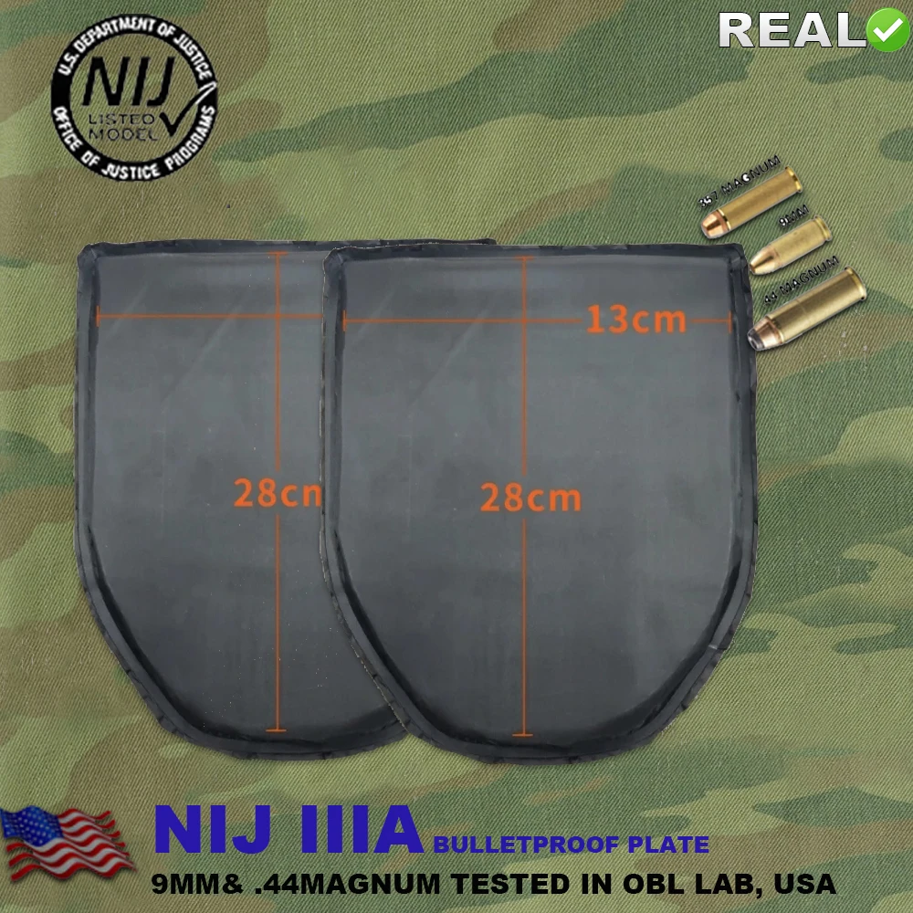 Real NIJ Level IIIA 3A 9mm&.44 Fully Protective for Genital Protection PE Soft Ballistic Panel For Tactical Vest Plate Carrier
Real NIJ Level IIIA 3A 9mm&.44 Fully Protective for Genital Protection PE Soft Ballistic Panel For Tactical Vest Plate Carrier