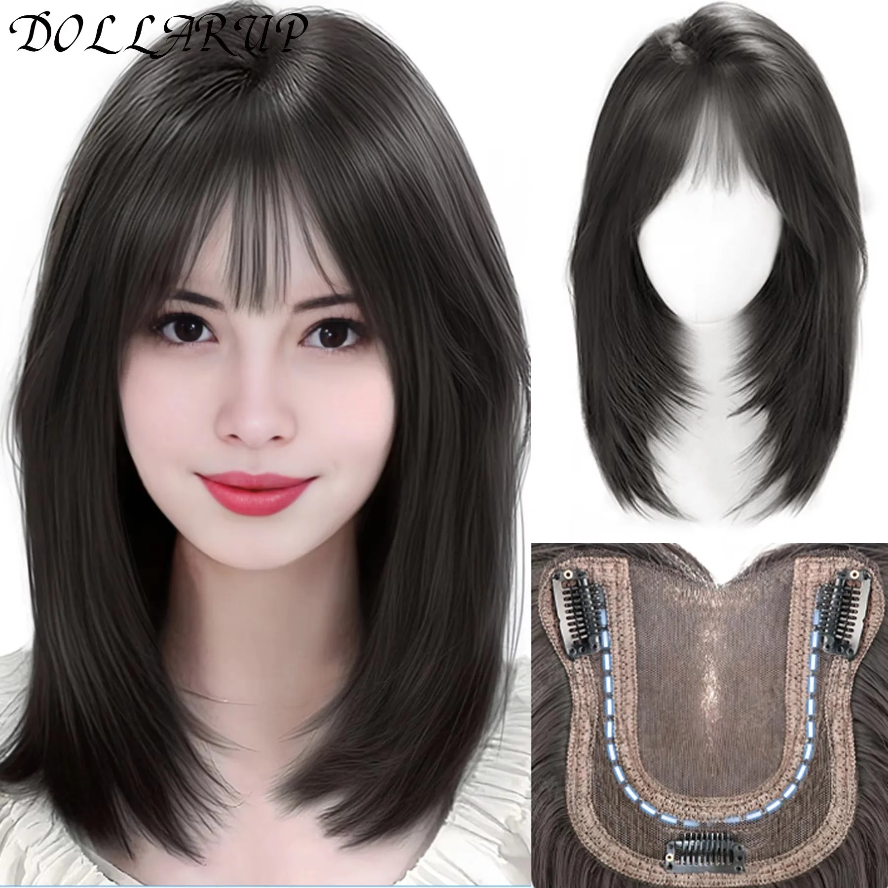 JKL Curly Women's Wig And Liu Hai Daily Performance Weaving Wig Термостойкое волокно Парик Длинный свободный завитый парик Air Liu Hai
JKL Curly Women's Wig And Liu Hai Daily Performance Weaving Wig Термостойкое волокно Парик Длинный свободный завитый парик Air Liu Hai