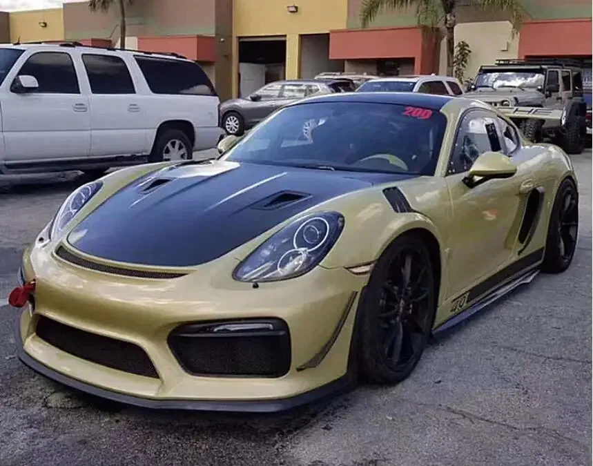 Передний бампер из углеродного волокна, капот, вентиляционная крышка для Porsche 981 Cayman/Boxster 2013 2014 2015 2016
Передний бампер из углеродного волокна, капот, вентиляционная крышка для Porsche 981 Cayman/Boxster 2013 2014 2015 2016