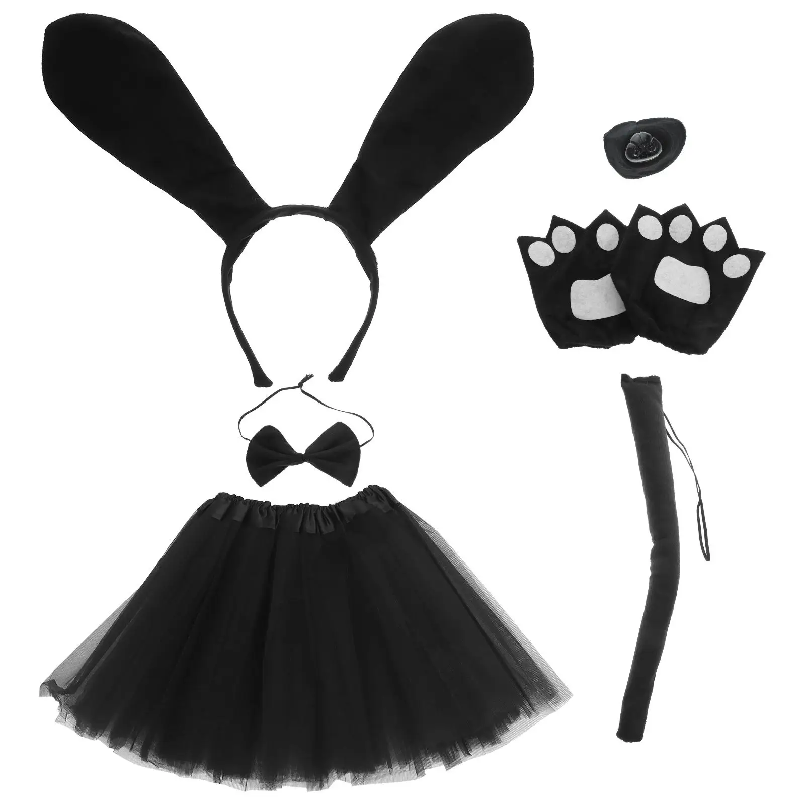 Lovely Dachshund Headband Set Coffee Color Dog Ear Design 4Pcs Tutu Skirt Gloves Costume Accessories Birthday Party Stage
Lovely Dachshund Headband Set Coffee Color Dog Ear Design 4Pcs Tutu Skirt Gloves Costume Accessories Birthday Party Stage