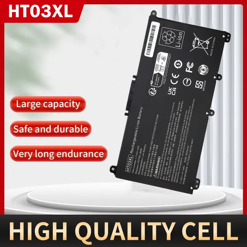 HT03XL Laptop Battery For HP Pavilion 14-CE 14-df1000 15-CS 250 G7 HSTNN-LB8L HSTNN-DB8R HSTNN-LB8M IB8O DB8S L11421-421 422
HT03XL Laptop Battery For HP Pavilion 14-CE 14-df1000 15-CS 250 G7 HSTNN-LB8L HSTNN-DB8R HSTNN-LB8M IB8O DB8S L11421-421 422