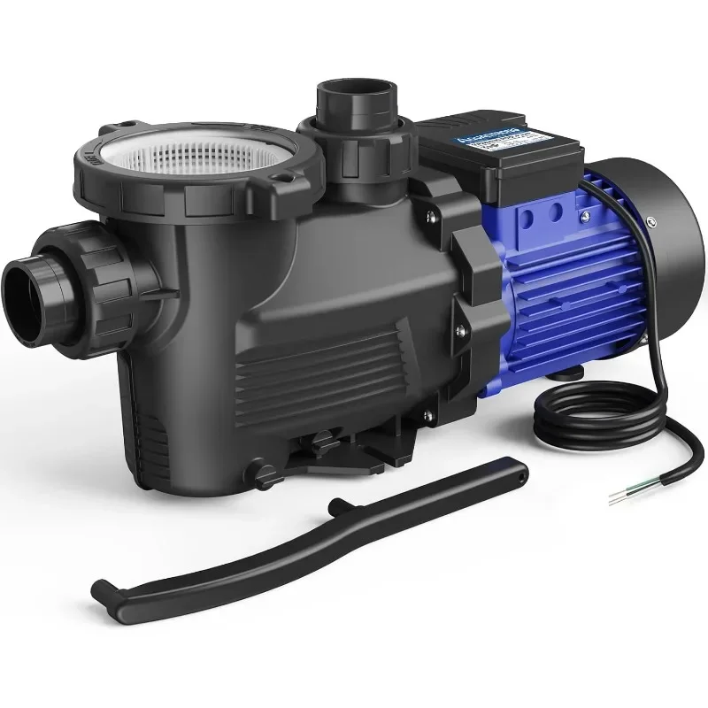 In/Above Ground Single Speed Pool Pump, High Flow, Powerful Self Primming Swimming Pool Pumps with Basket
In/Above Ground Single Speed Pool Pump, High Flow, Powerful Self Primming Swimming Pool Pumps with Basket
