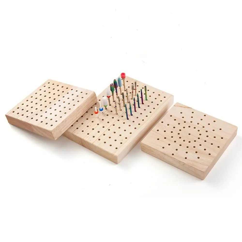 2Pcs 61/81 Hole Wooden Polishing Head Storage Board Save Space Square Nail Drill Bit Display Base 10*10cm Portable
2Pcs 61/81 Hole Wooden Polishing Head Storage Board Save Space Square Nail Drill Bit Display Base 10*10cm Portable