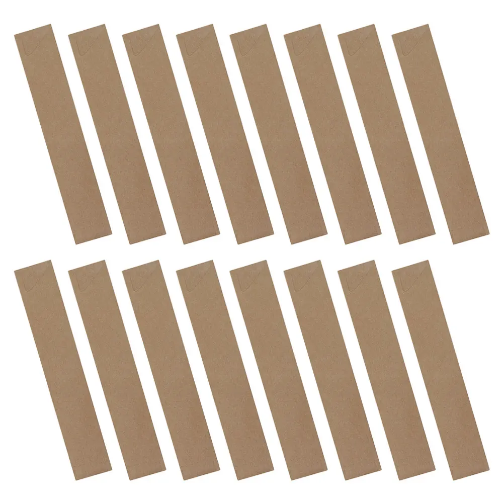 200pcs Kraft Paper Chopstick Sleeves Disposable Waterproof Wrapper Restaurant Takeout Party Supplies Catering Utensil Cover
200pcs Kraft Paper Chopstick Sleeves Disposable Waterproof Wrapper Restaurant Takeout Party Supplies Catering Utensil Cover