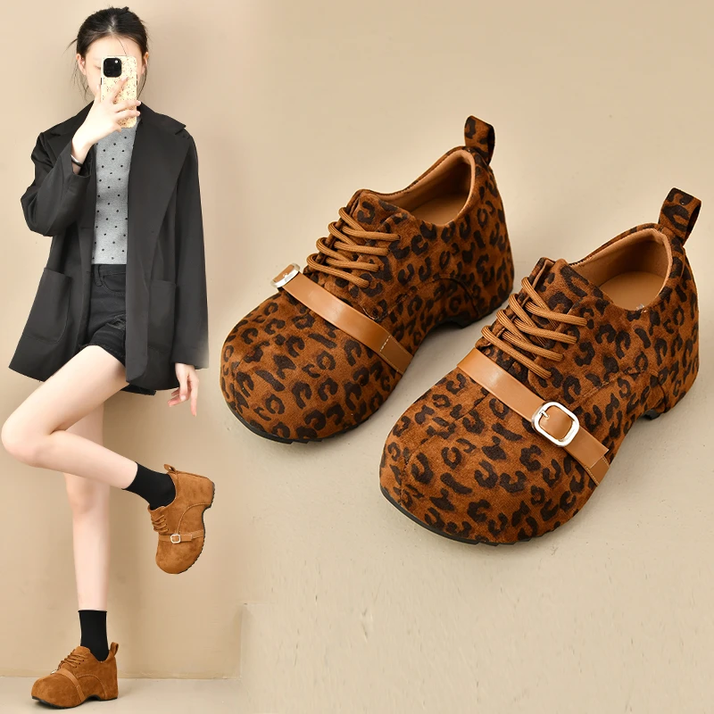 2025 НОВАЯ женская обувь, кожаная версия, осенне-зимняя новая стильная повседневная теплая и удобная обувь с круглым носком
2025 НОВАЯ женская обувь, кожаная версия, осенне-зимняя новая стильная повседневная теплая и удобная обувь с круглым носком