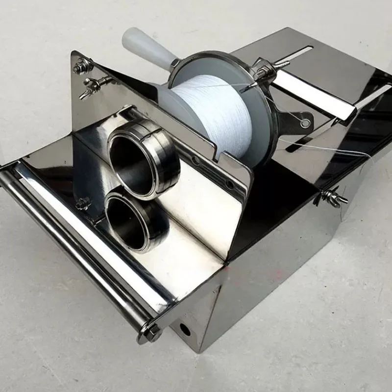 Hand Operated Sausage Tying Linking Machine Stainless Steel Manual Sausage Stringing Machine for Butcher Deli Shop
Hand Operated Sausage Tying Linking Machine Stainless Steel Manual Sausage Stringing Machine for Butcher Deli Shop