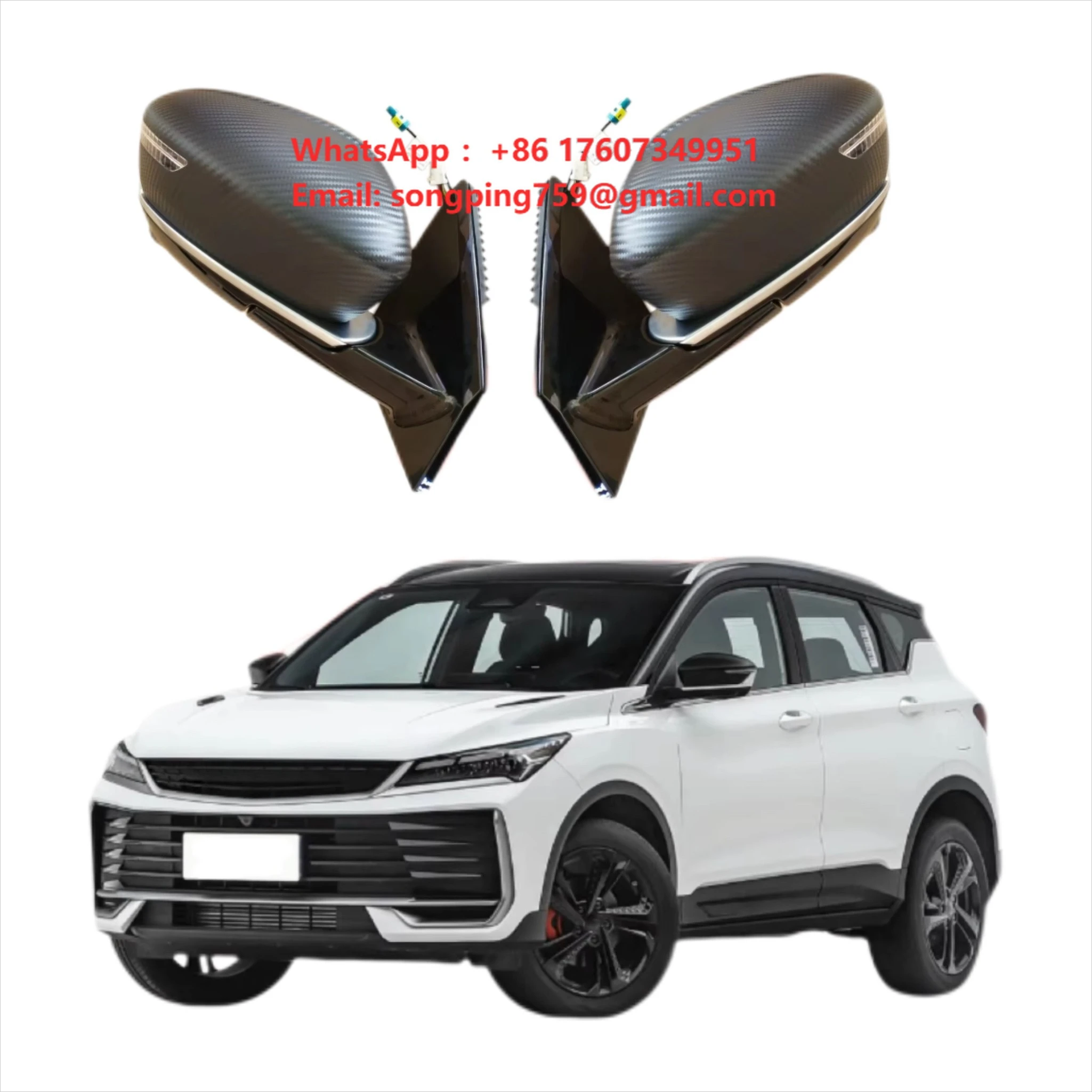 New Geely Coolray Auto Parts Universal Fitment Black Right Outside Rearview Mirror Assembly 6017047700/6600127488
New Geely Coolray Auto Parts Universal Fitment Black Right Outside Rearview Mirror Assembly 6017047700/6600127488