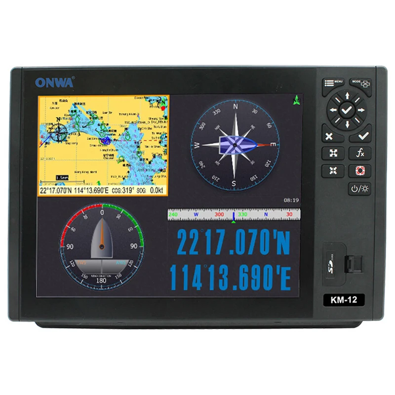 KM-8 8 Inch GPS Chart Plotter Multi-Function Marine Navigation Display K-Chart & C-MAP Max Navionics+ Compatible
KM-8 8 Inch GPS Chart Plotter Multi-Function Marine Navigation Display K-Chart & C-MAP Max Navionics+ Compatible