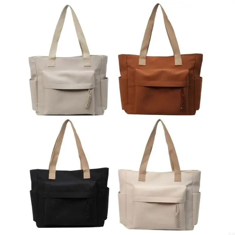 Ladies Simple Solid Color Zippered Handbag Large Interior Space Comfortable Shoulder Bag for Office School and Travel
Ladies Simple Solid Color Zippered Handbag Large Interior Space Comfortable Shoulder Bag for Office School and Travel
