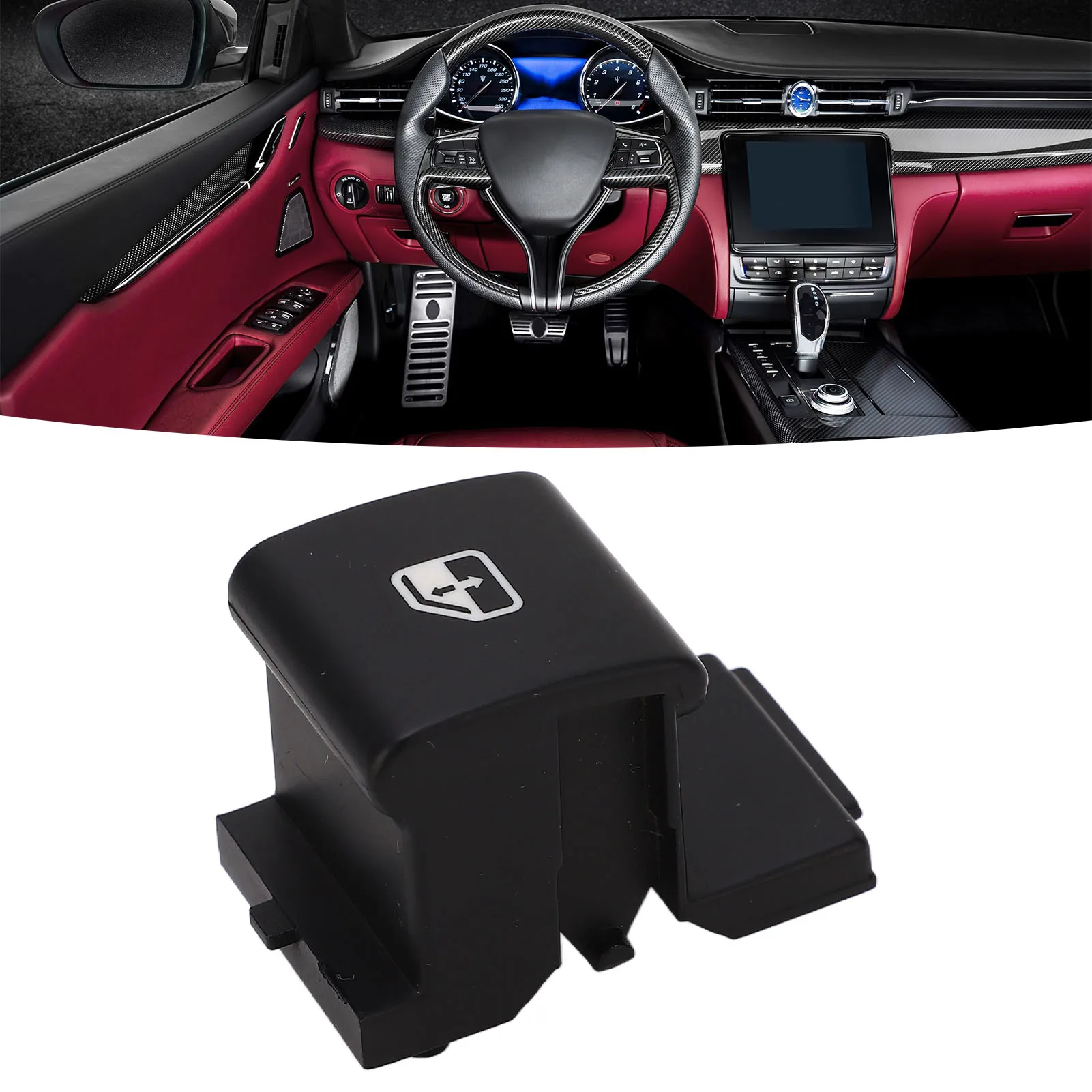 Window Master Button Cover ABS Plastic Replacement for Maserati GranTurismo 2007‑2014 Window Master Button Cover
Window Master Button Cover ABS Plastic Replacement for Maserati GranTurismo 2007‑2014 Window Master Button Cover