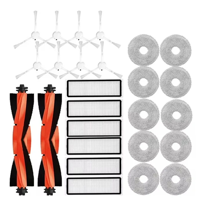 Y51A-For Xiaomi Robot Vacuum S10 Plus / S10+ /B105 Parts Accessories Main Side Brush Hepa Filter Mop Cloth Replacement
Y51A-For Xiaomi Robot Vacuum S10 Plus / S10+ /B105 Parts Accessories Main Side Brush Hepa Filter Mop Cloth Replacement