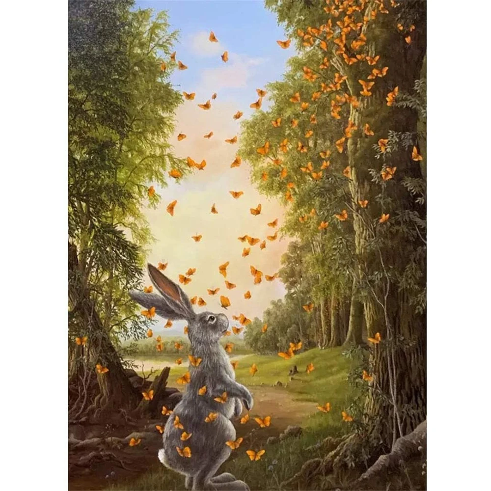 Animal Rabbit DIY Embroidery Cross Stitch 11CT Kits Needlework Craft Set Printed Canvas Cotton Thread Home Wholesale
Animal Rabbit DIY Embroidery Cross Stitch 11CT Kits Needlework Craft Set Printed Canvas Cotton Thread Home Wholesale