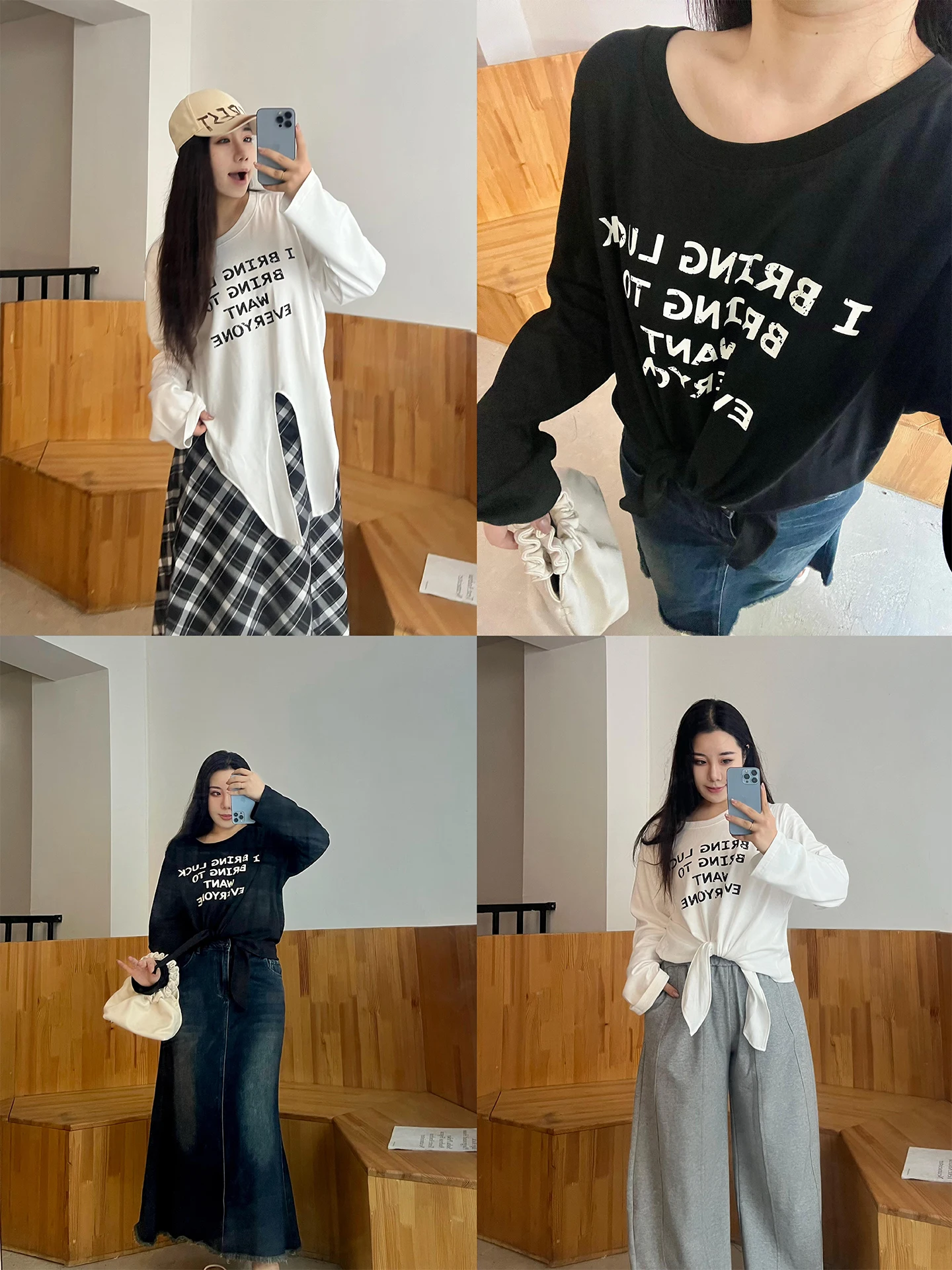 Женская футболка больших размеров свободного кроя из хлопка (90%), с завышенной талией, повседневная, удобная, в корейском стиле, топ больших размеров
Женская футболка больших размеров свободного кроя из хлопка (90%), с завышенной талией, повседневная, удобная, в корейском стиле, топ больших размеров